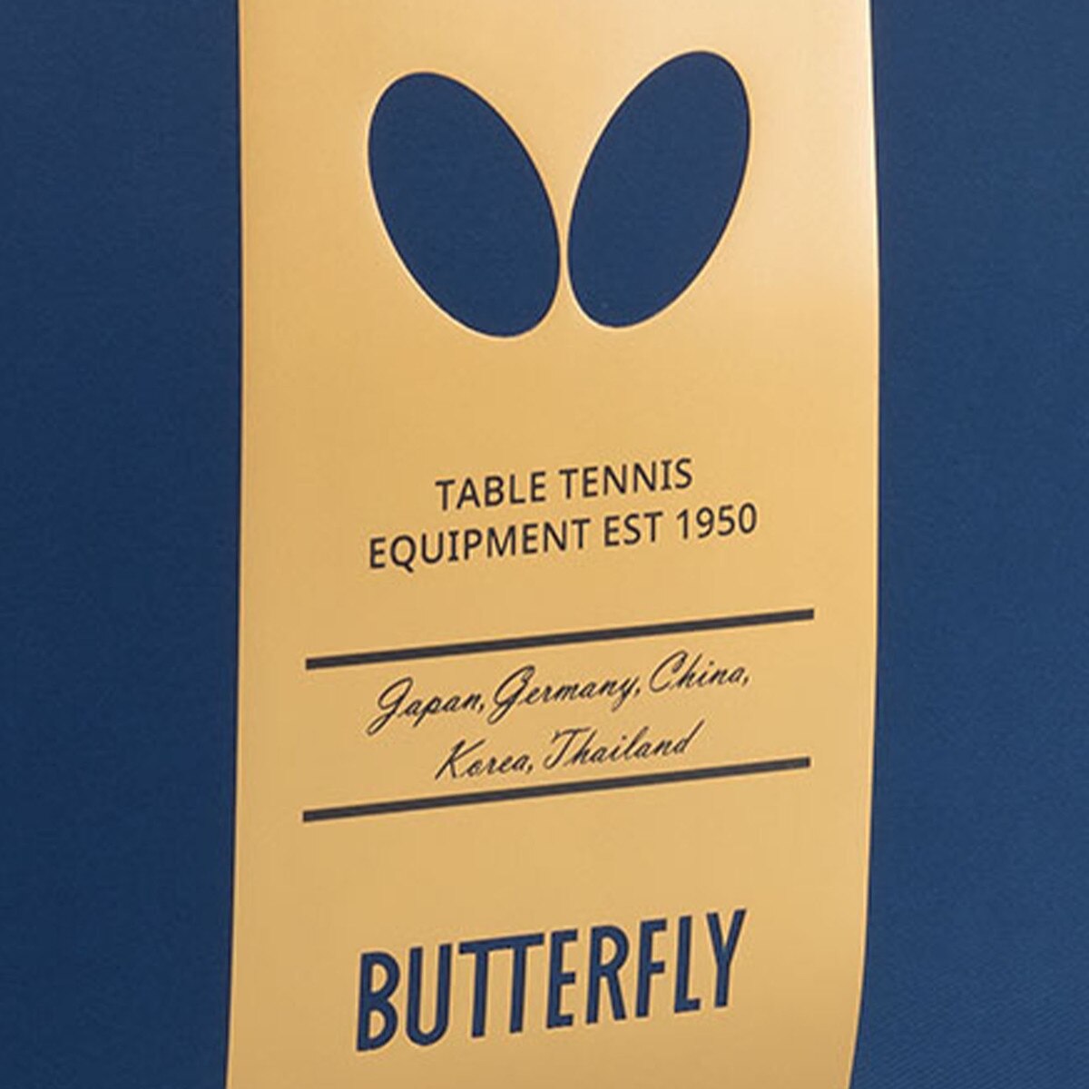 Butterfly Table Tennis BG Racket Case - Gold - Zoom